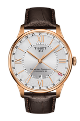 Đồng Hồ Nam Dây Da Tissot Chemin Des Tourelles Powermatic 80 GMT T099.429.36.038.00