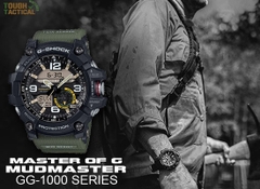 G-SHOCK GG-1000-1A3 MUDMASTER | La bàn, cảm biến nhiệt độ, chống bùn, kim dạ quang | GG-1000-1A3DR
