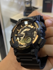 Casio Worldtime AEQ-110BW-9A Pin 10 năm - Chống nước 100m bơi lội - Giờ thế giới