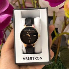 Đồng hồ thời trang nữ dây da Armitron 75/5410 Diamond
