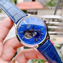 Đồng Hồ Nam Dây Da Orient Automatic Sun And Moon RA-AS0103A10B