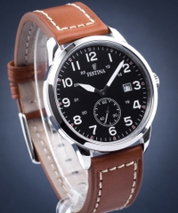 ĐỒNG HỒ NAM DÂY DA FESTINA F20347/7 THỤY SĨ