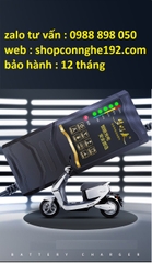 sạc 48v 40ah cho xe điện xe rác dùng 4 bình acquy 12v loại tốt