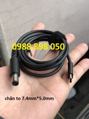 cáp sạc usb c to hp 7.4X5.0mm