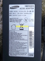 Adapter 24v 5a samsung chính hãng