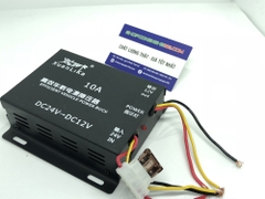 bộ chuyển đổi dòng điện 24v sang 12v 10a trên oto