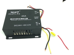 Thiết bị bộ đổi điện 24v sang 12v 45a trên oto loại tốt có quạt tản nhiệt
