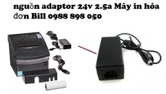 nguồn adaptor 24v 2.5a Máy in hóa đơn Bill