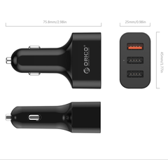 TẨU SẠC ORICO QC2.0 Car Charger (UCH-2U1Q)-HÀNG CHÍNH HÃNG