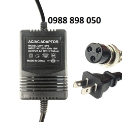 BỘ NGUỒN BÀN TRỘN ÂM MIXER YAMAHA AC 18V X2 350MA JACK 3 PIN LOẠI TỐT