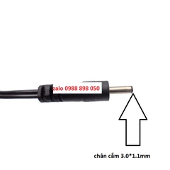 adaptor nguồn chân nhỏ 3.0*1.1mm 12v 2A loại tốt