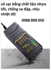 sạc xe điện 48v 20ah cho xe dùng 4 bình acquy, sạc tự ngắt, có quạt