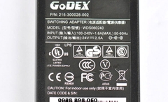 adapter-nguồn máy in godex EZ1100 plus