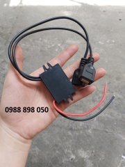 Thiết bị hạ điện acquy 12v sang 5v usb sạc điện thoại