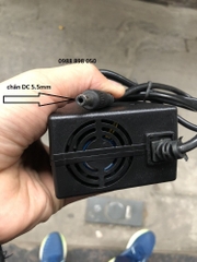 sạc xe điện 48v-54.6v 2a 120w 5.5mm (sạc 54.6v cho pin 48v chân cắm 5.5mm)