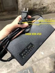 Bộ sạc pin lithium 48v 2a cho xe đạp điện chân tròn DC 5.5mm