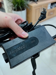 Genuine 3-Pin +24V 3.75A 90W AC/DC Adapter Compatible with ResMed S9 Series Model 369102 90 W IP21 DA90C24 R360-7213 Res Med CPAP Machine IP-21 DA-90C24 R3607213 External 90Watt Power Charger