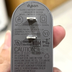 dây sạc 30.45v cho máy hút bụi Dysson V11 vs Dysonn V12 zin