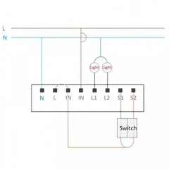 Module thông minh Aqara Wireless Relay Controller 2 Channels