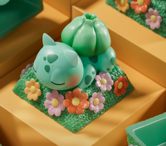 Keycap Bulbasaur | BKsmart | Pokemon | Keycap Bàn phím cơ