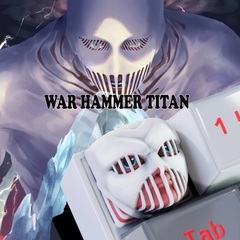 Keycap Titan Búa Chiến | BKsmart | Attack on Titan | Keycap bàn phím cơ | Đại chiến Titan