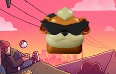 Keycap Growlithe | Pokemon | Keycap Bàn Phím Cơ| BKsmart | Phụ kiện bàn phím