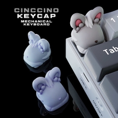 Keycap Cinccino | BKsmart | Pokemon | Keycap Bàn phím cơ