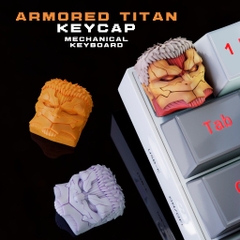 Keycap Titan Thiết giáp | BKsmart | Attack on Titan | Keycap bàn phím cơ | Đại chiến Titan