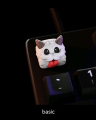 Keycap Poro basic | BKsmart | League of Legends | LoL | Keycap Bàn phím cơ | Liên Minh Huyền Thoại