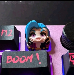 Keycap Jinx | BKsmart | League of Legends | LoL | Keycap Bàn phím cơ | Liên Minh Huyền Thoại