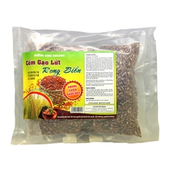 Cốm gạo lứt mè đen - Cốm gạo lứt rong biển