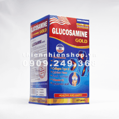 GLUCOSAMINE GOLD - Nuôi dưỡng sụn khớp hộp 60 viên
