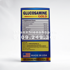 GLUCOSAMINE GOLD - Nuôi dưỡng sụn khớp 120 viên