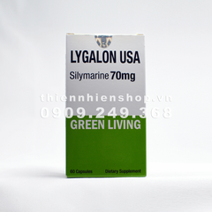 Viên giải độc gan LYGALON USA GREEN LIVING - Silymarine 70mg