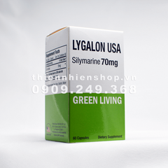 Viên giải độc gan LYGALON USA GREEN LIVING - Silymarine 70mg