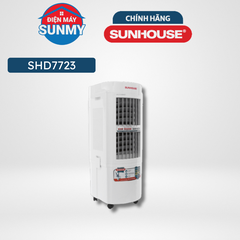 Quạt điều hòa Sunhouse SHD7723 dung tích 30 lít 100 W, máy làm mát không khí phòng ngủ - Bảo hành chính hãng
