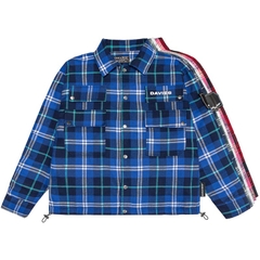 Áo flannel nữ nam chần bông nhiều màu local brand Davies