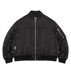 DSW Metal Buttons Bomber Jacket