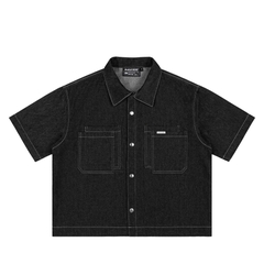 DSW Double Patch Denim Shirt