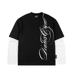 DSW Obsidian Double Layer Long Sleeve Tee