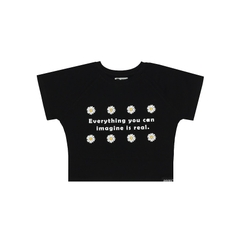 DSS Croptop Daisy-Black