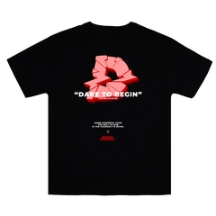 DSW Tee Break-Black Red