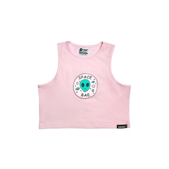 DSS Croptop Space Bae-Pink