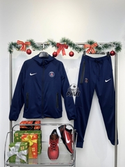BỘ KHOÁC MŨ PSG XANH 2024