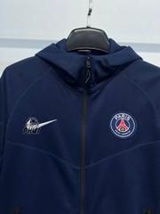 BỘ KHOÁC MŨ PSG XANH 2024