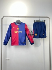 BỘ TE BARCA DÀI TAY 2024