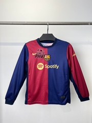 BỘ TE BARCA DÀI TAY 2024