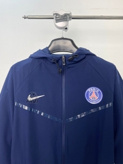 BỘ KHOÁC GIÓ MŨ PSG XANH THAN