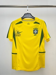 ÁO RETRO BRAZIL VÀNG 2002