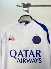 BỘ NỈ PSG TRẮNG 2025